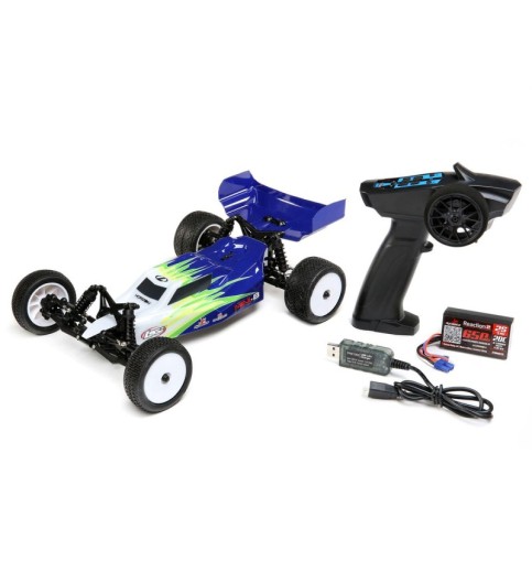 Losi Mini-B 1/16 RTR 2WD Buggy (Blue) w/2.4GHz Radio, Battery & Charger Losi Mini-B 1/16 RTR 2WD Buggy (Blue) w/2.4GHz Radio, Battery & Charger