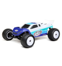 Losi Mini-T 2.0 1/18 RTR 2WD Brushless Stadium Truck (Blue) w/2.4GHz Radio, Battery & Charger