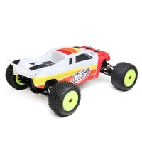 Losi Mini-T 2.0 1/18 RTR 2WD Brushless Stadium Truck (Red) w/2.4GHz Radio, Battery & Charger
