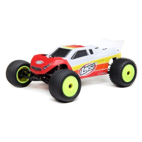 Losi Mini-T 2.0 1/18 RTR 2WD Brushless Stadium Truck (Red) w/2.4GHz Radio, Battery & Charger Losi Mini-T 2.0 1/18 RTR 2WD Brushless Stadium Truck (Red) w/2.4GHz Radio, Battery & Charger
