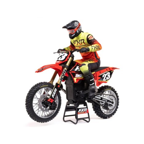 Losi Promoto-MX RTR 1/4 Brushless Dirt Bike (FXR) w/2.4GHz DX3PM Radio & MS6X System Losi Promoto-MX RTR 1/4 Brushless Dirt Bike (FXR) w/2.4GHz DX3PM Radio & MS6X System