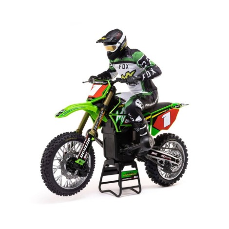 Losi Promoto-MX RTR 1/4 Brushless Dirt Bike (Pro-Circuit) w/2.4GHz DX3PM Radio, MS6X & Battery & Charger Losi Promoto-MX RTR 1/4 Brushless Dirt Bike (Pro-Circuit) w/2.4GHz DX3PM Radio, MS6X & Battery & Charger