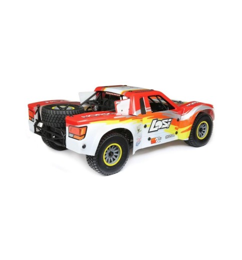 Losi Super Baja Rey SBR 1/6 RTR Electric Trophy Truck (Red) w/2.4GHz Radio & AVC Losi Super Baja Rey SBR 1/6 RTR Electric Trophy Truck (Red) w/2.4GHz Radio & AVC