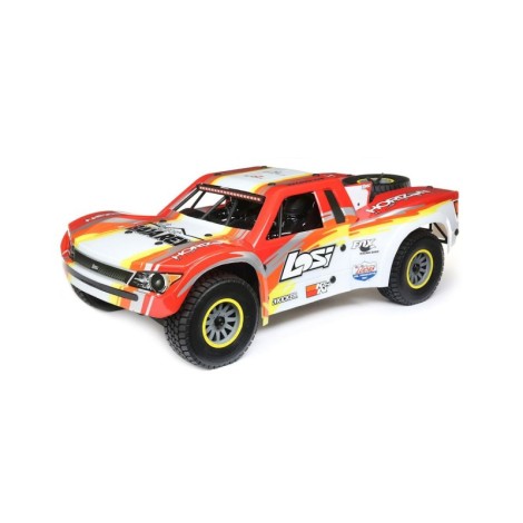 Losi Super Baja Rey SBR 1/6 RTR Electric Trophy Truck (Red) w/2.4GHz Radio & AVC Losi Super Baja Rey SBR 1/6 RTR Electric Trophy Truck (Red) w/2.4GHz Radio & AVC
