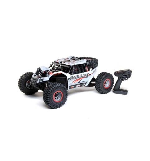 Losi Super Rock Rey SRR 1/6 4WD RTR Electric Rock Racer (White) w/DX3 Radio, Smart ESC & AVC
