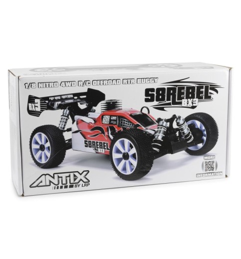 LRP S8 Rebel BX3 1/8 RTR Off Road 4WD Nitro Buggy