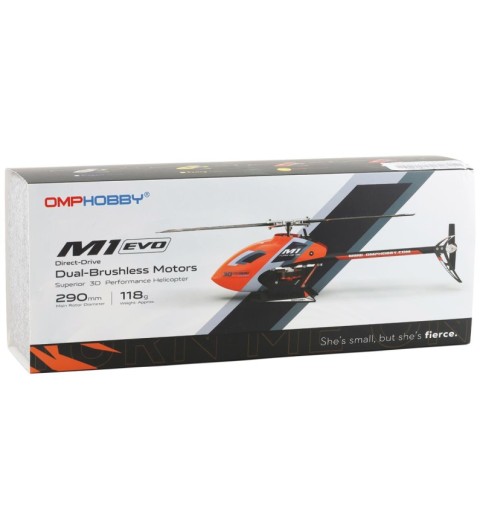 OMPHobby M1 EVO BNF Electric Helicopter (OFS) OMPHobby M1 EVO BNF Electric Helicopter (OFS)