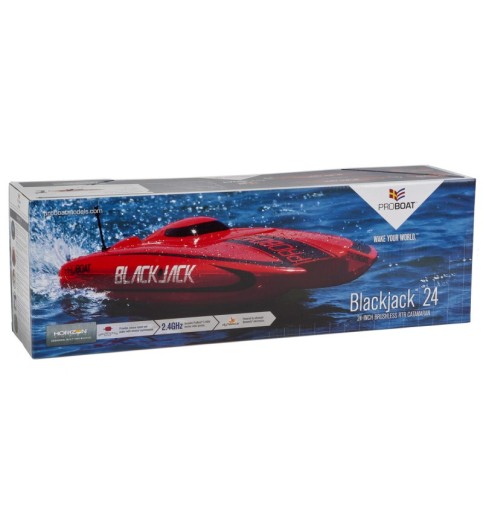 Pro Boat Blackjack 24 RTR 24-Inch Catamaran w/2.4GHz Radio System