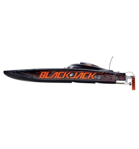Pro Boat Blackjack 42" 8S Brushless RTR Electric Catamaran (Black/Orange) w/2.4GHz Radio System Pro Boat Blackjack 42" 8S Brushless RTR Electric Catamaran (Black/Orange) w/2.4GHz Radio System