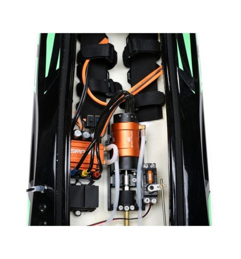 Pro Boat Impulse 32" Deep-V RTR Brushless Boat (Black/Green) w/2.4GHz Radio & SMART