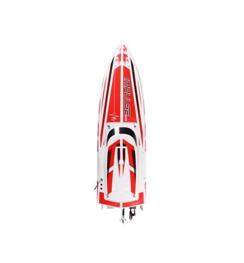 Pro Boat Impulse 32" Deep-V RTR Brushless Boat (White/Red) w/2.4GHz Radio & SMART
