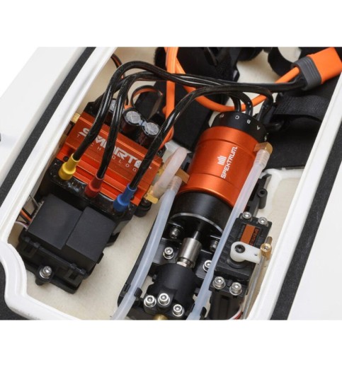 Pro Boat Impulse 32" Deep-V RTR Brushless Boat (White/Red) w/2.4GHz Radio & SMART