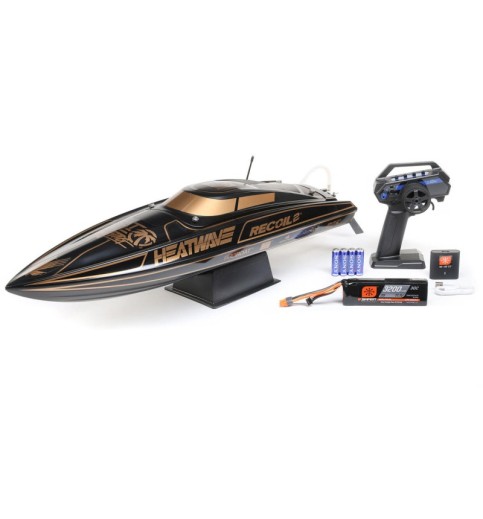 Pro Boat Recoil 2 V2 26" Brushless Deep-V Self-Righting RTR Boat (Heatwave) w/2.4GHz Radio System & Smart ESC