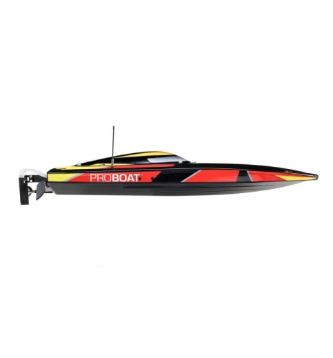 Pro Boat Sonicwake 36" Self-Righting RTR Deep-V Brushless Boat (Black) w/Spektrum SLT3 2.4GHz Radio