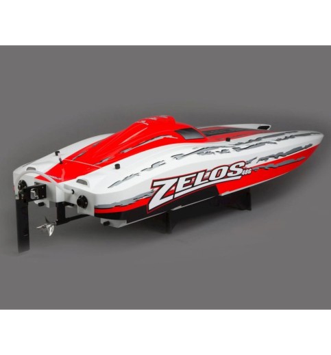 Pro Boat Zelos G RTR 48-inch Gas Powered Catamaran w/DX2E 2.4GHz Radio & 30cc Engine Pro Boat Zelos G RTR 48-inch Gas Powered Catamaran w/DX2E 2.4GHz Radio & 30cc Engine