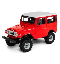 RC4WD Gelande II RTR 1/10 Scale 4WD Crawler w/Cruiser Body Set (Red) & 2.4GHz Radio