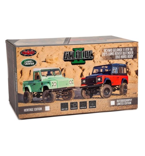 RC4WD Gelande II RTR 1/10 Scale Crawler w/2015 Land Rover Defender D90 Body (Autobiography Limited Edition)