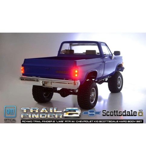 RC4WD Trail Finder 2 "LWB" RTR Scale Truck w/Chevrolet K10 Scottsdale Hard Body