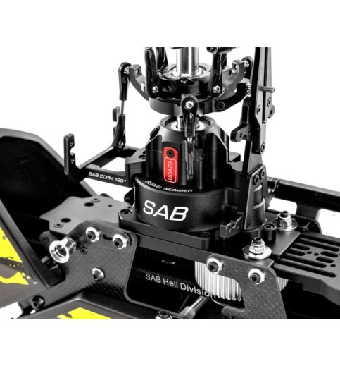 SAB Goblin Kraken 700 S Electric Helicopter Kit (Yellow/Black) w/Main & Tail Blades