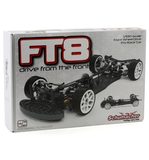 Schumacher FT8 1/10 Competition FWD On-Road Touring Car Kit (Carbon Fiber)