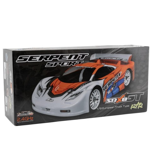 Serpent SRX8 GT 1/8 RTR On-Road Nitro Sedan w/2.4GHz Radio