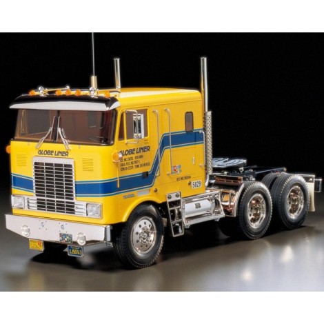 Tamiya 1/14 Globe Liner RWD Scale Electric Cabover Semi-Truck Kit Tamiya 1/14 Globe Liner RWD Scale Electric Cabover Semi-Truck Kit