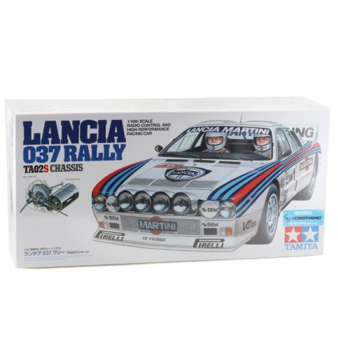 Tamiya Lancia 037 1/10 4WD Electric Rally Car Kit (TA-02S)