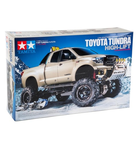 Tamiya Toyota Tundra High-Lift 1/10 4x4 Scale Pick-Up Truck w/3 Speed Transmission