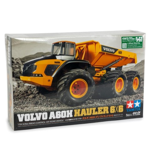 Tamiya Volvo A60Y Hauler 6x6 G6-01 1/24 Semi Tractor Monster Truck Kit