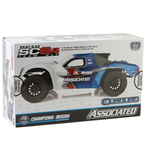 Team Associated RC10SC6.4 1/10 Off Road Electric 2WD Short Course Truck Team Kit