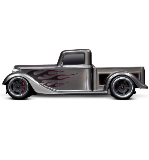 Traxxas 4-Tec 3.0 1/10 RTR Touring Car w/Factory Five '35 Hot Rod Truck Body (Silver) & TQ 2.4GHz Radio System