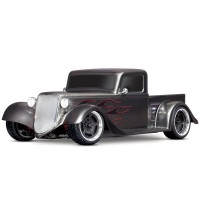 Traxxas 4-Tec 3.0 1/10 RTR Touring Car w/Factory Five '35 Hot Rod Truck Body (Silver) & TQ 2.4GHz Radio System