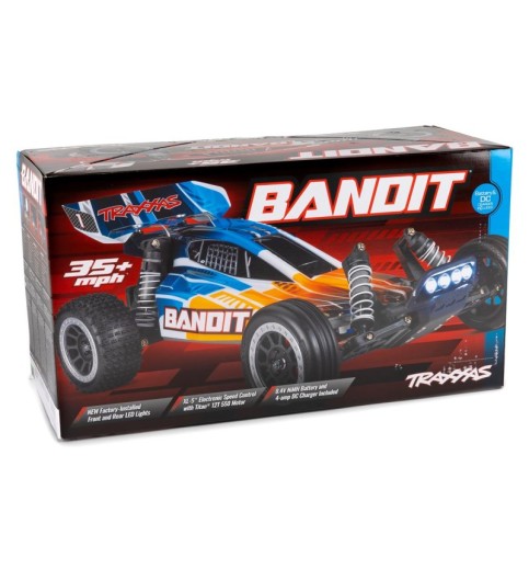 Traxxas Bandit 1/10 RTR 2WD Electric Buggy w/LED Lights (Green) w/XL-5 ESC, TQ 2.4GHz Radio, Battery & DC Charger