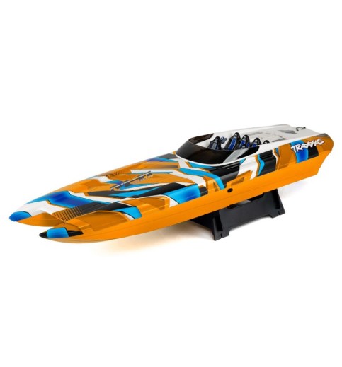 Traxxas DCB M41 Widebody 40" Catamaran High Performance 6S Race Boat w/TQi 2.4Ghz Radio & TSM Traxxas DCB M41 Widebody 40" Catamaran High Performance 6S Race Boat w/TQi 2.4Ghz Radio & TSM