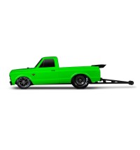 Traxxas Drag Slash 1/10 2WD RTR No Prep Truck w/1967 Chevrolet C10 Body (Green) TQi 2.4GHz Radio & TSM