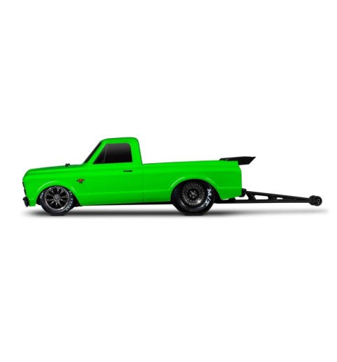 Traxxas Drag Slash 1/10 2WD RTR No Prep Truck w/1967 Chevrolet C10 Body (Green) TQi 2.4GHz Radio & TSM