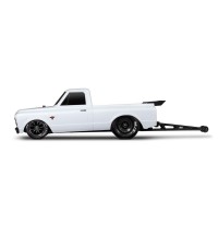 Traxxas Drag Slash 1/10 2WD RTR No Prep Truck w/1967 Chevrolet C10 Body (White) TQi 2.4GHz Radio & TSM