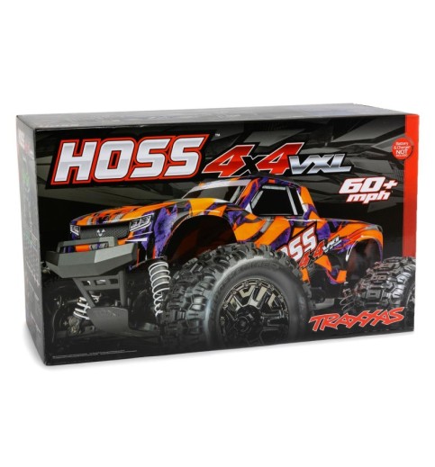 Traxxas Hoss 4X4 VXL 3S 4WD Brushless RTR Monster Truck (Green) w/TQi 2.4GHz Radio, TSM & Self-Righting