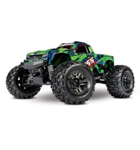 Traxxas Hoss 4X4 VXL 3S 4WD Brushless RTR Monster Truck (Green) w/TQi 2.4GHz Radio, TSM & Self-Righting