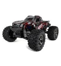 Traxxas Hoss 4X4 VXL 3S 4WD Brushless RTR Monster Truck (Shadow Red) w/TQi 2.4GHz Radio, TSM & Self-Righting