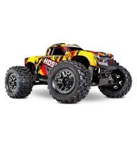 Traxxas Hoss 4X4 VXL 3S 4WD Brushless RTR Monster Truck (Solar Flare) w/TQi 2.4GHz Radio, TSM & Self-Righting