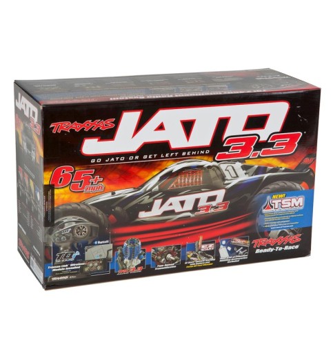 Traxxas Jato 3.3 2WD RTR Nitro Stadium Truck w/TQi (Orange) 2.4GHz, Telemetry, TSM, Easy Start & Charger