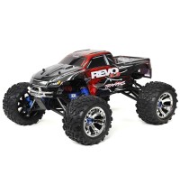 Traxxas Revo 3.3 4WD RTR Nitro Monster Truck w/TQi 2.4Ghz Radio, TSM, Batteries & DC Charger