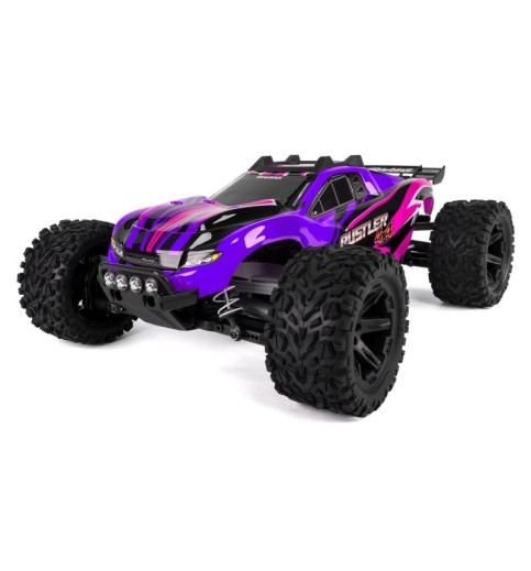 Traxxas Rustler 4X4 1/10 RTR Stadium Truck w/LED Light Set w/XL-5 ESC, TQ 2.4GHz Radio, Battery & DC Charger