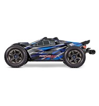 Traxxas Rustler 4X4 Ultimate 1/10 RTR Brushless Stadium Truck (Blue) w/TQi 2.4GHz Radio & Link Module