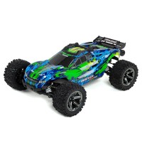 Traxxas Rustler 4X4 VXL Brushless RTR 1/10 4WD Stadium Truck (Green) w/TQi 2.4GHz Radio & TSM