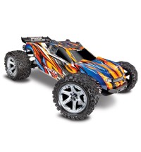 Traxxas Rustler 4X4 VXL Brushless RTR 1/10 4WD Stadium Truck (Orange) w/TQi 2.4GHz Radio & TSM