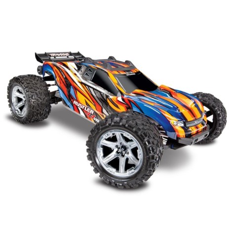 Traxxas Rustler 4X4 VXL Brushless RTR 1/10 4WD Stadium Truck (Orange) w/TQi 2.4GHz Radio & TSM Traxxas Rustler 4X4 VXL Brushless RTR 1/10 4WD Stadium Truck (Orange) w/TQi 2.4GHz Radio & TSM