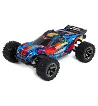 Traxxas Rustler 4X4 VXL Brushless RTR 1/10 4WD Stadium Truck (Red) w/TQi 2.4GHz Radio & TSM
