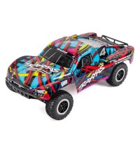 Traxxas Slash 1/10 RTR Short Course Truck (Hawaiian Edition) w/XL-5 ESC, TQ 2.4GHz Radio, Battery & Charger